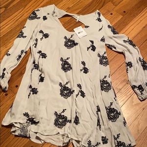 Free people long sleeve tunic